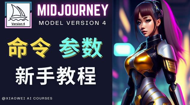 Midjourney新手入门教程，轻松创作顶级图像，命令参数-新手教程_中创网,自媒体短视频教学_网创项目_网络创业无忧资源网
