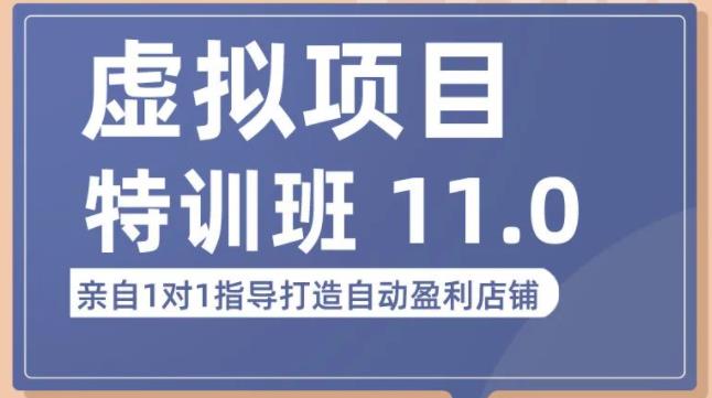 陆明明·虚拟项目特训班（10.0+11.0），0成本获取虚拟素材，0基础打造自动盈利店铺_中创网,自媒体短视频教学_网创项目_网络创业无忧资源网