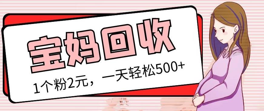 最新宝妈粉回收变现计划及胎教音乐高端变现玩法全套教程！（非老玩法）_中创网,自媒体短视频教学_网创项目_网络创业无忧资源网