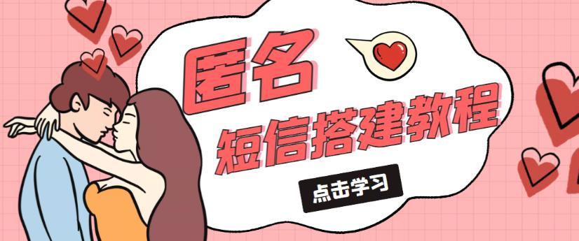 外面收费998的匿名短信发送网站搭建教程，可自用可售卖【网站源码+详细教程】_中创网,自媒体短视频教学_网创项目_网络创业无忧资源网