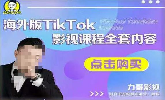 海外TikTok影视课程全套，从搭建渠道，到如何正确使用账号，到未来的变现渠道等_中创网,自媒体短视频教学_网创项目_网络创业无忧资源网