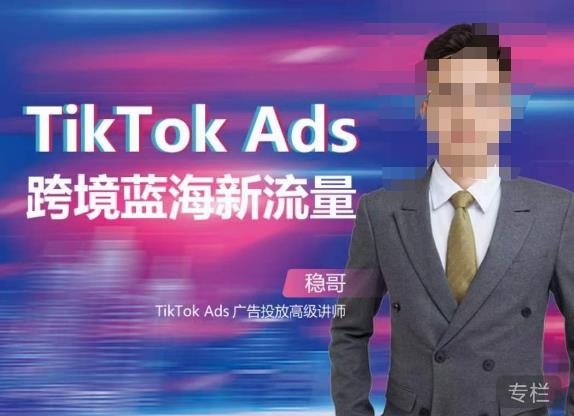 稳哥·如何投出高ROI的TikTok广告，开拓独立站卖家流量新蓝海_中创网,自媒体短视频教学_网创项目_网络创业无忧资源网