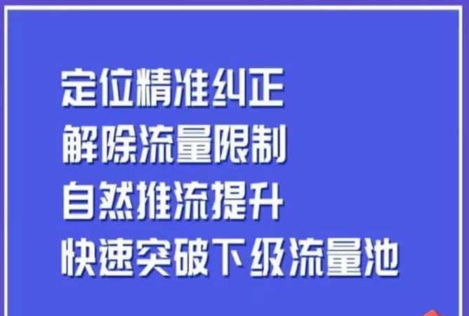 同城账号付费投放运营优化提升，​定位精准纠正，解除流量限制，自然推流提升，极速突破下级流量池_中创网,自媒体短视频教学_网创项目_网络创业无忧资源网
