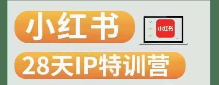 28天小红书博主IP特训营（第3期）实战经验，快速涨粉，迅速变现_中创网,自媒体短视频教学_网创项目_网络创业无忧资源网