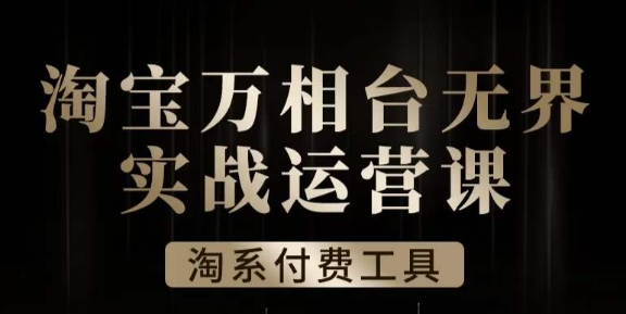 沧海·淘系万相台无界实战运营课，万相台无界实操全案例解析_中创网,自媒体短视频教学_网创项目_网络创业无忧资源网