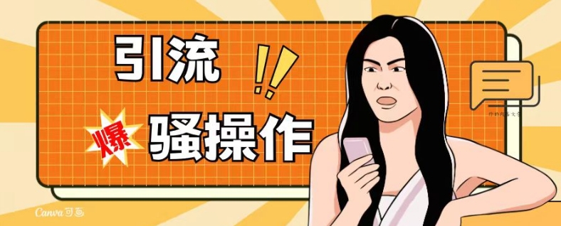 最新引流骚操作，单账号日引50-100，简单粗暴，适合于小白各行各业都可以进行操作，精准粉丝加到爆_中创网,自媒体短视频教学_网创项目_网络创业无忧资源网