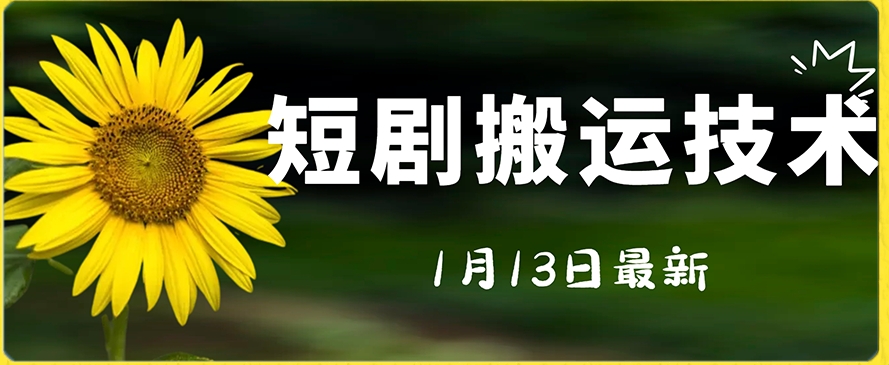 最新短剧搬运技术，电脑手机都可以操作，不限制机型_中创网,自媒体短视频教学_网创项目_网络创业无忧资源网