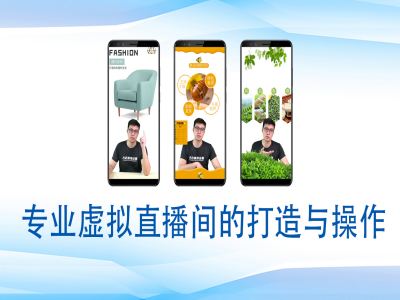 个人虚拟直播间的搭建与操作，专业虚拟直播间的打造与操作_中创网,自媒体短视频教学_网创项目_网络创业无忧资源网