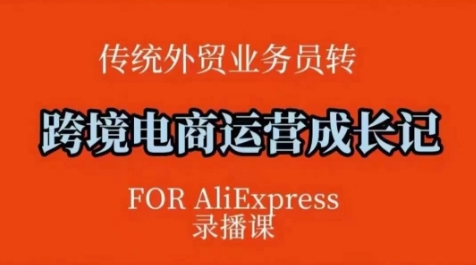 跨境电商速卖通运营课，​运营方法论+后台实操，逻辑清晰_中创网,自媒体短视频教学_网创项目_网络创业无忧资源网