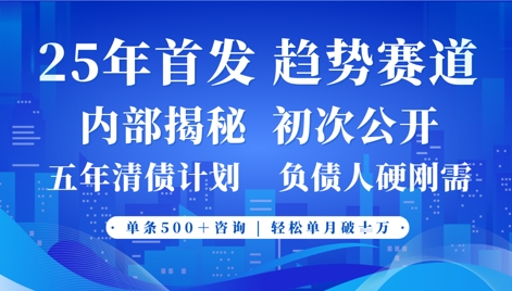2025年首次公开，真正的事业型赛道，客咨不断，单月轻松破W_中创网,自媒体短视频教学_网创项目_网络创业无忧资源网