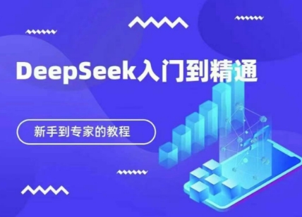 DeepSeek快速从入门到精通，新手的保姆级教程_中创网,自媒体短视频教学_网创项目_网络创业无忧资源网